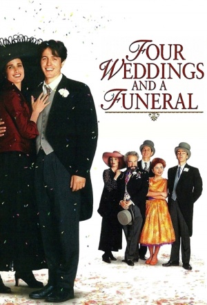 Poster for Four Weddings And A Funeral