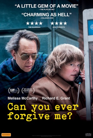 Poster for Can You Ever Forgive Me?