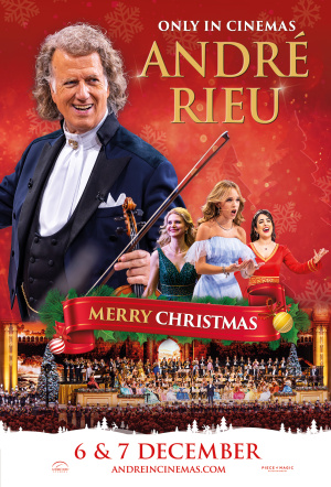 Poster for Andre Rieu's 2025 Christmas Concert: Merry Christmas